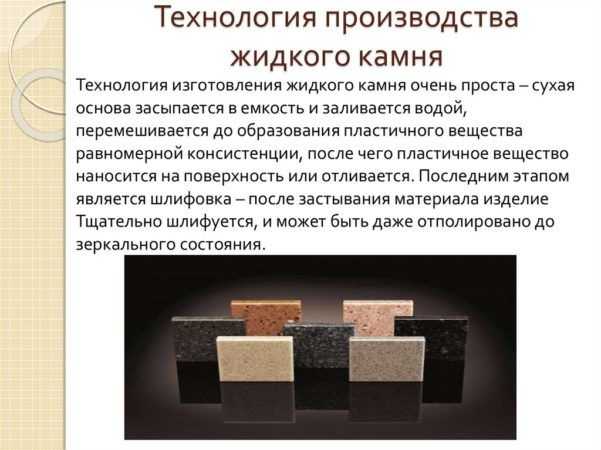 Производства литьевого мрамора бизнес план