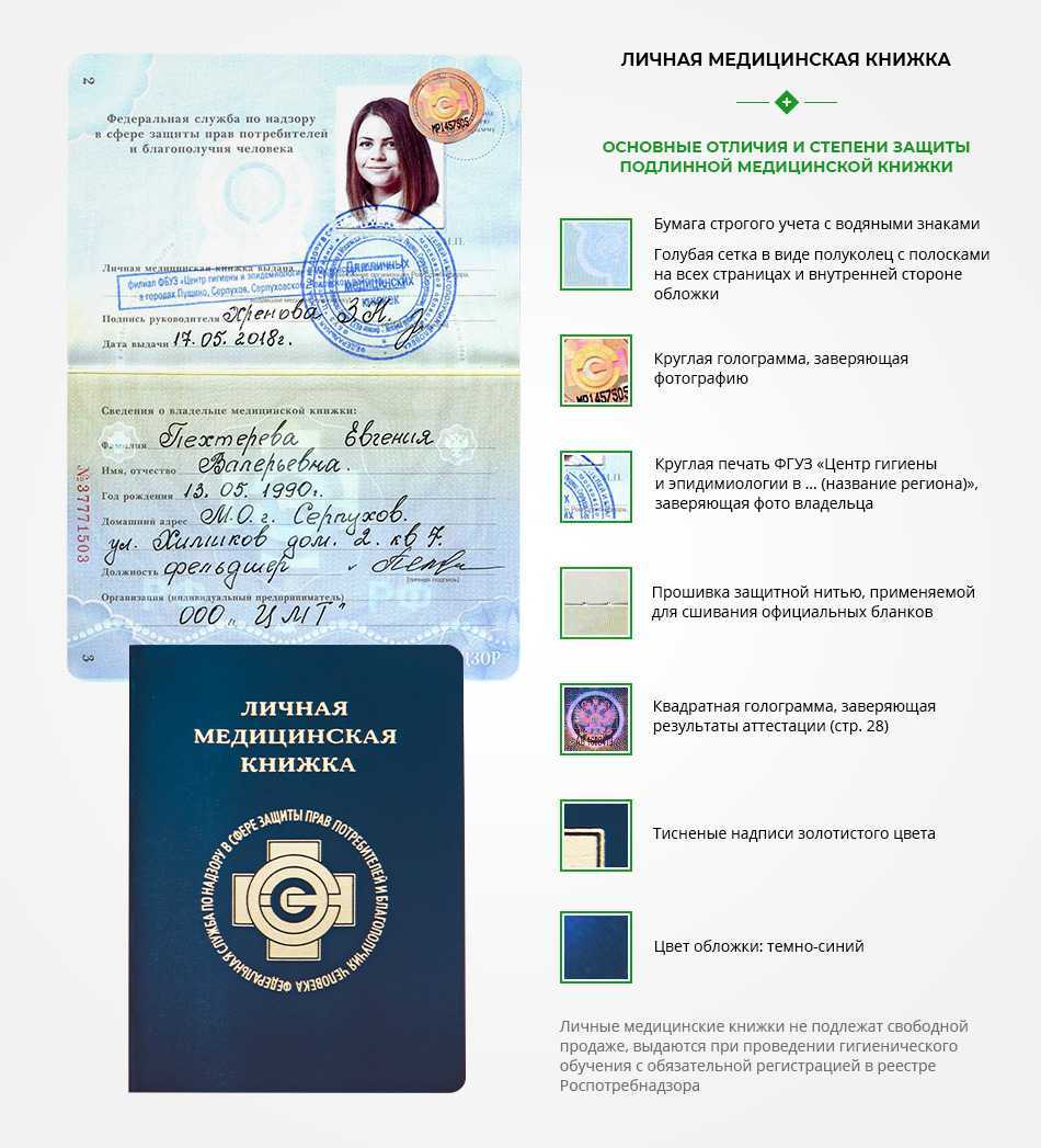 Как проверить медкнижку на подлинность - юридический советникъ