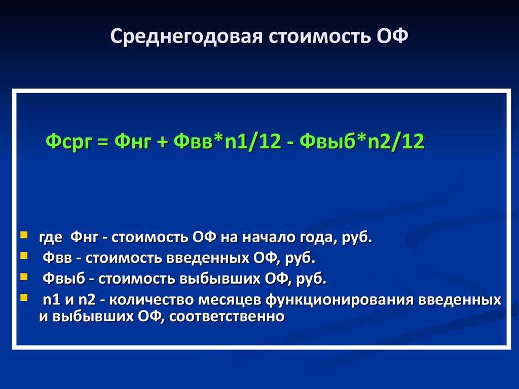 Налог на имущество организаций. формула расчета, ставка, основные аспекты