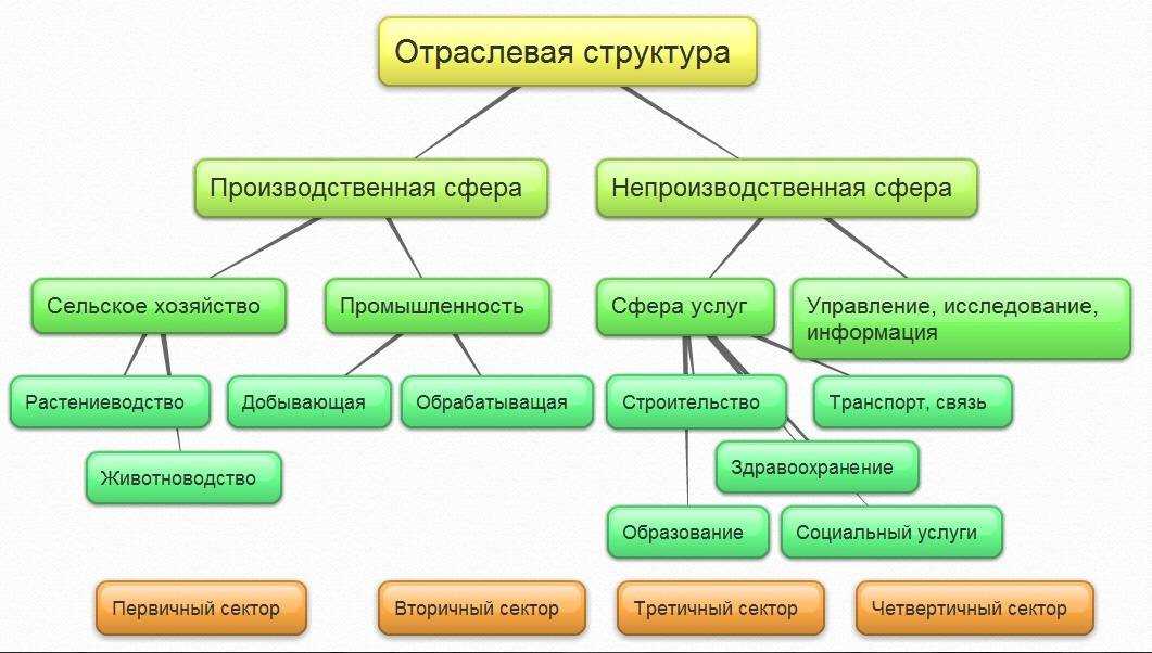 Структура национальной экономики