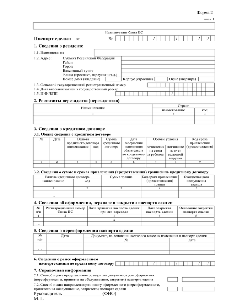 В каких случаях оформляется паспорт сделки в 2023 году