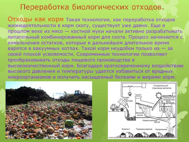 Переработка черствой продукции