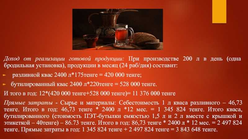 Бизнес-идея: продажа кваса через автоматы