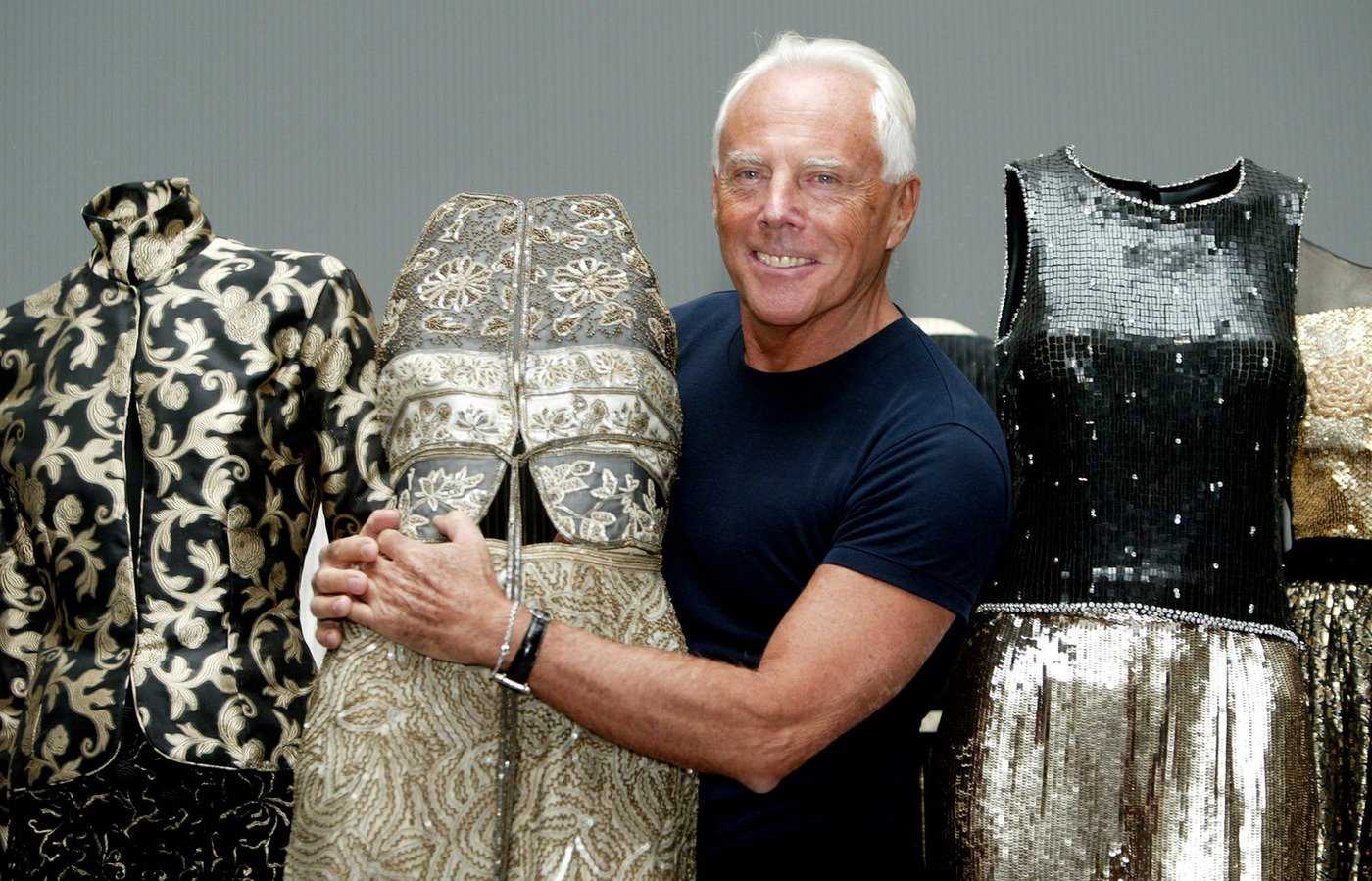 Итальянский модельер джорджио армани и история дома моды «giorgio armani»