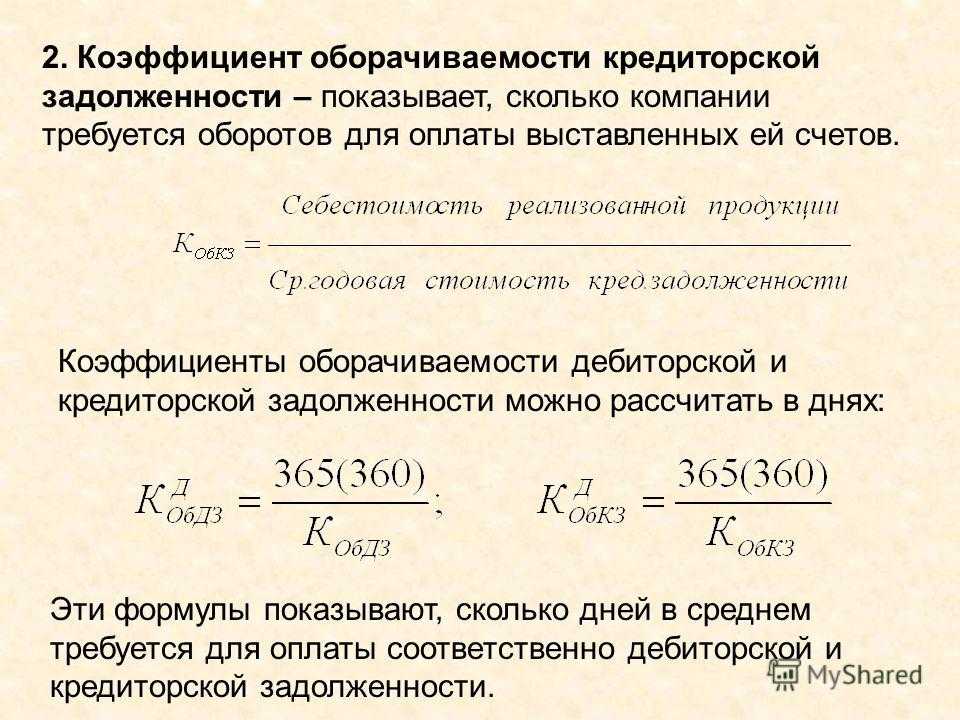 Коэффициент текущей задолженности: что показывает, норматив