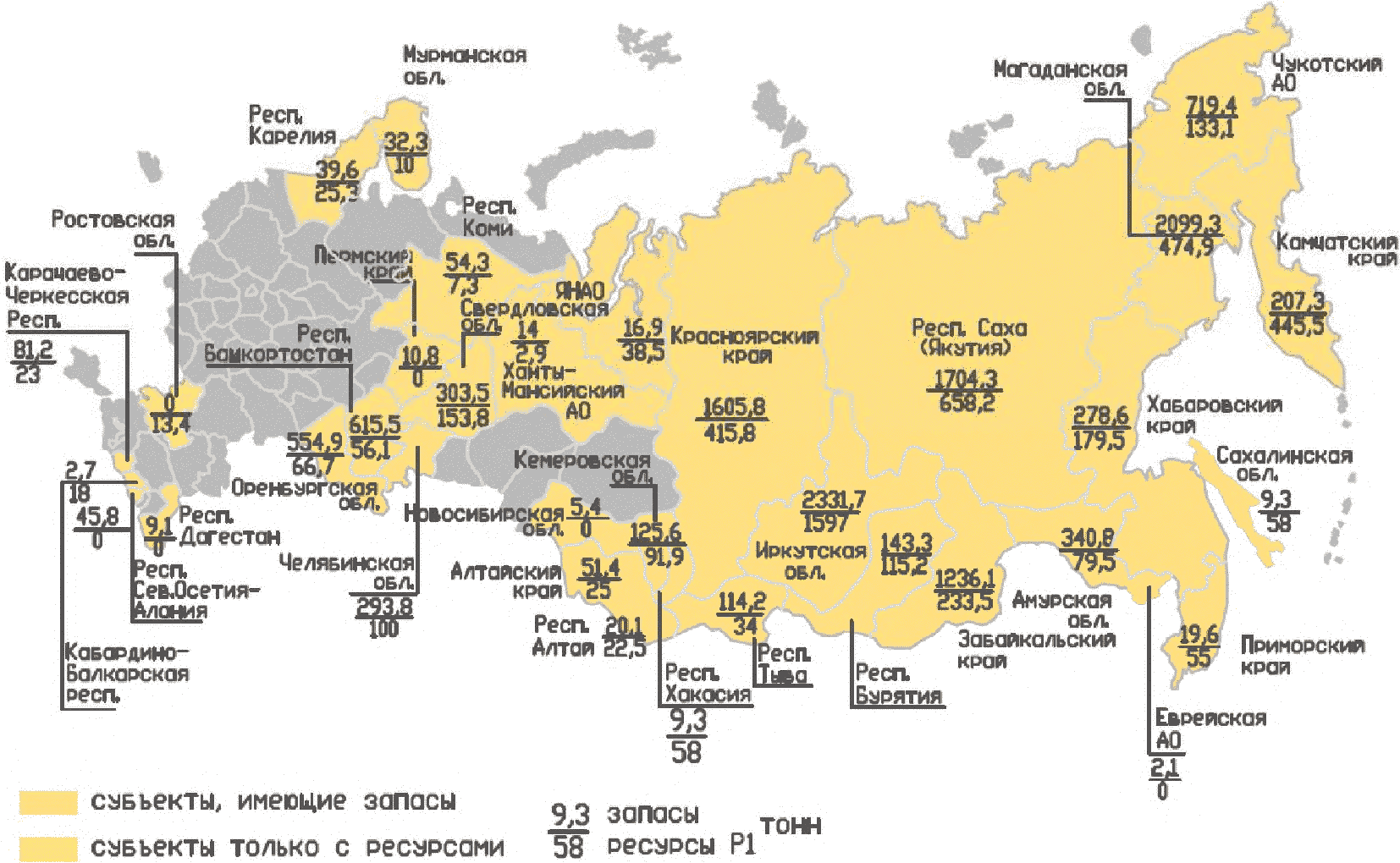Месторождения золота в россии: список и карта крупнейших залежей, топ добывающих компаний | мк-союз.рф