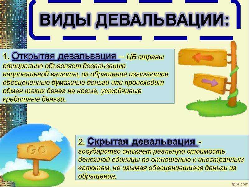 Девальвация и ревальвация: в чем разница?