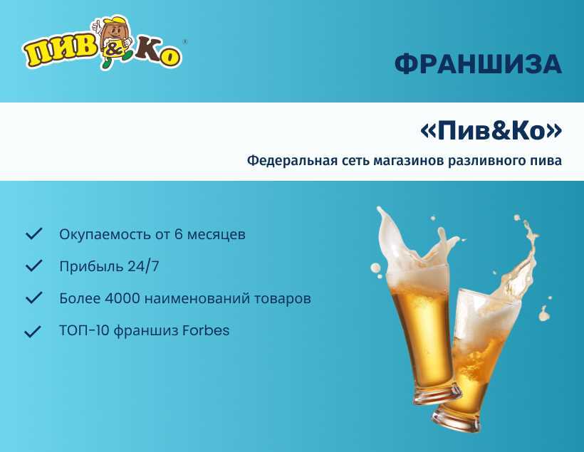 Что нужно для открытия пивного магазина: бизнес-план с расчетами